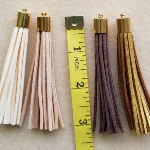 2581 tassels leather tans