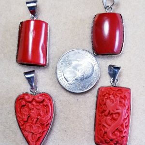 3142 coral pendants