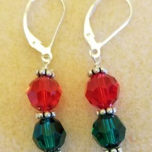 1158 red green crystal