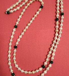 835 long pearl necklace